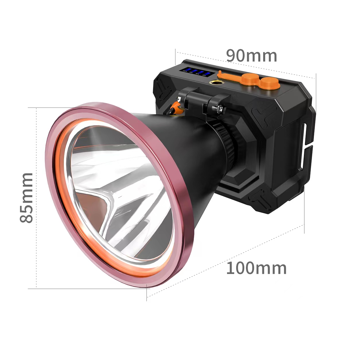 Tegxin Outdoor Camping mountain lithium Battery rechargeable multi-functional headlamp TGX-5075 Outdoor rechargeable headlamp