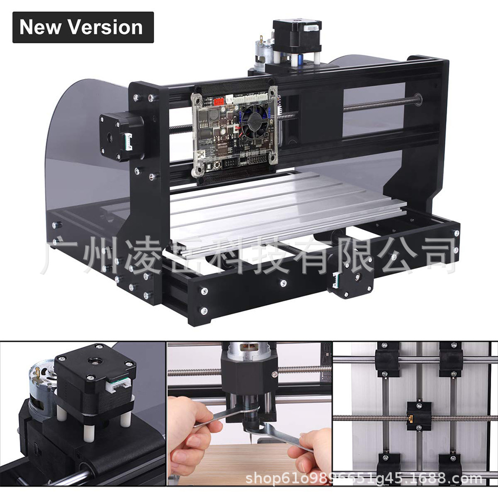 The CNC3018Pro max laser engraving machine can be operated offline as a DIY small laser engraving machine with numerical control Item Picture