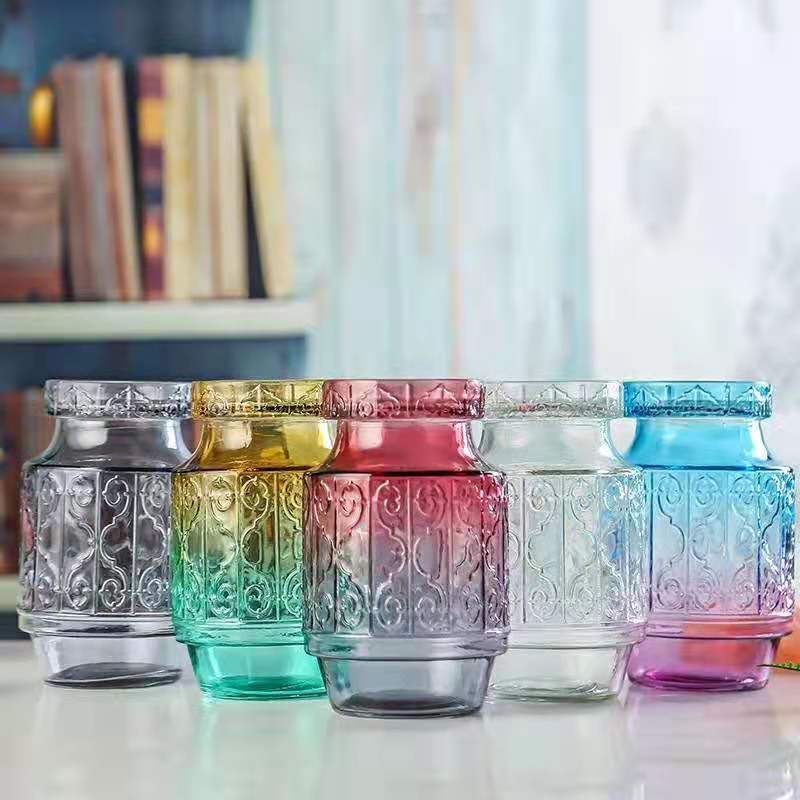 Madrid relief vases, hydroponic dried flower craft ornaments, creative vase arrangements, Nordic ornaments, glass decorative vases Specification drawing