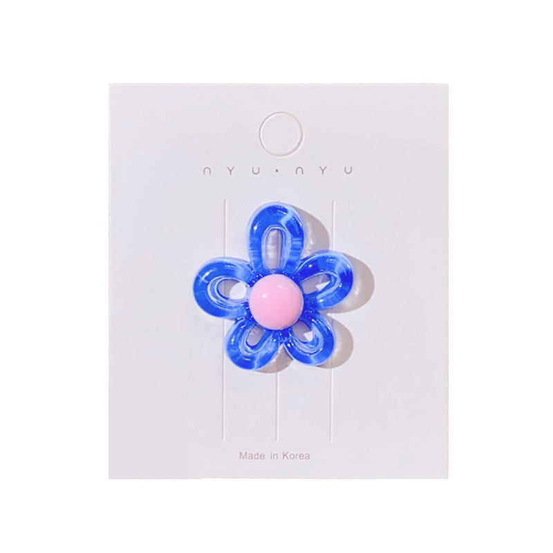 DIY resin small accessories, ice-transparent flower hair accessories, handcrafted hair clips, hair ties, hair bands, materials, cream glue accessories Item Picture