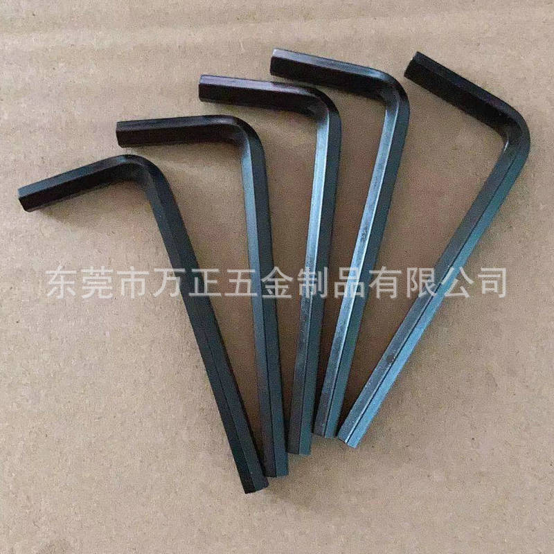Wholesale of metric and imperial nickel-plated and galvanized standard hex socket wrenches in stock from the manufacturer Specification drawing