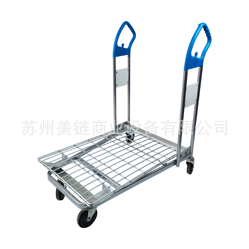 Wholesale supply of building materials sorting trucks for supermarkets and warehouses. Four-wheel sorting trucks and logistics picking trucks with a load capacity of 300kg Item Picture