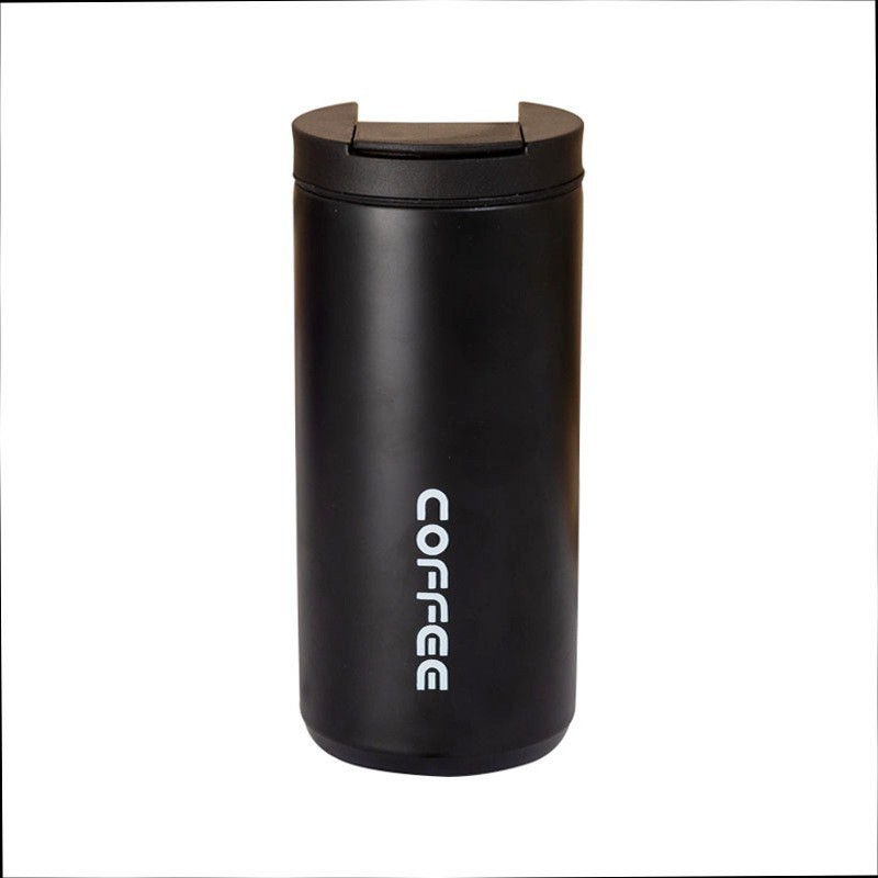 The new 304 stainless steel vacuum coffee cup, office and business direct drinking cup, car cup and water cup can be printed with logo Item Picture
