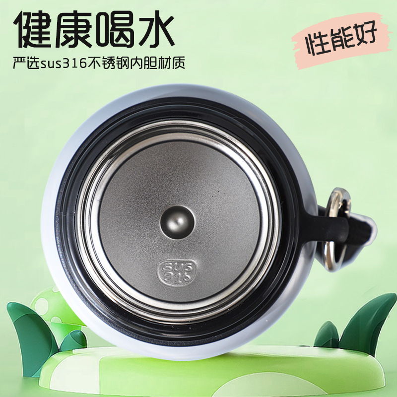 Wholesale of high-appearance-level children's insulated cups, portable boys' outdoor sports water cups with handles, coffee travel cups Application Scenario