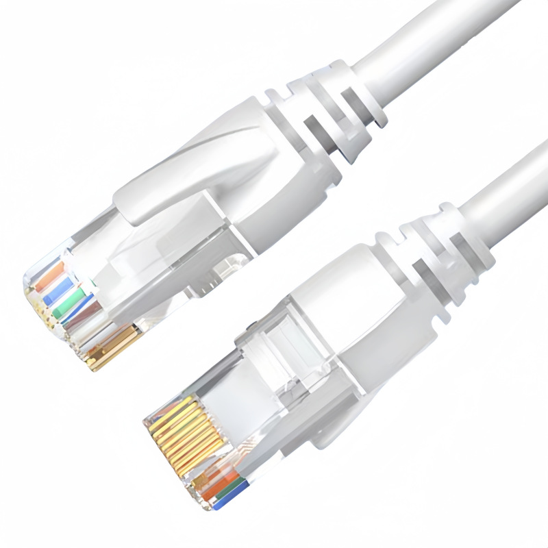 Category 6A network cable, Category 6 unshielded network patch cord, Gigabit finished product RJ-45 home network cable, router network cable Item Picture