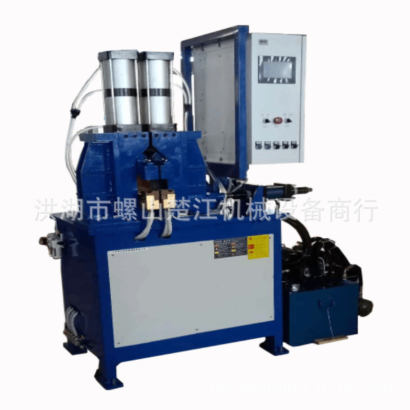 Gas stove stainless steel pipe round pipe automatic flash butt welding machine, special-shaped square pipe welding equipment, tool spot welding machine details Picture