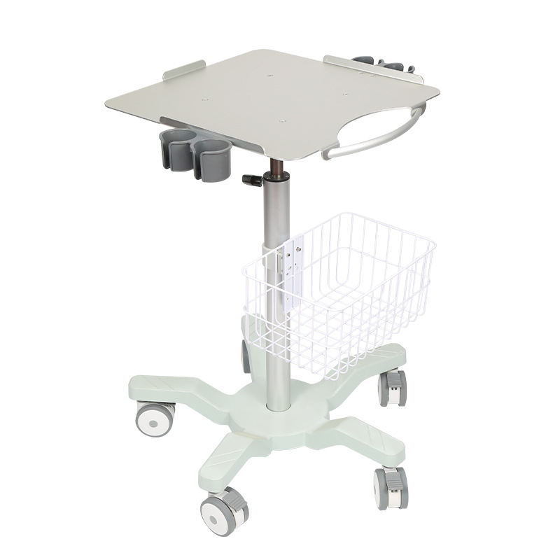 Mindray model adjustable tool trolley, high-frequency electrosurgical knife scanner and display trolley undefined