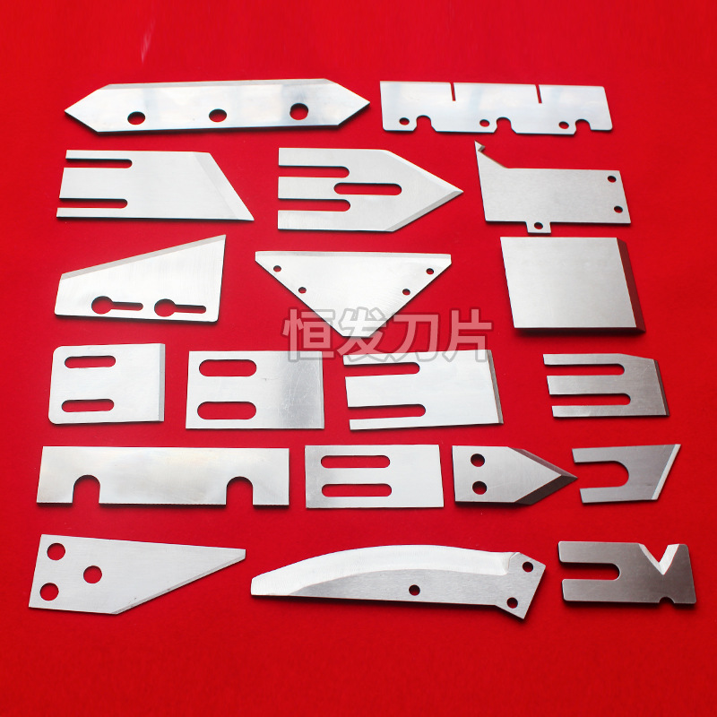 Irregular-shaped blades, arc-shaped knives, long strip cutting knives, stainless steel food knives, teeth, knife strips, multiple specifications Application Scenario