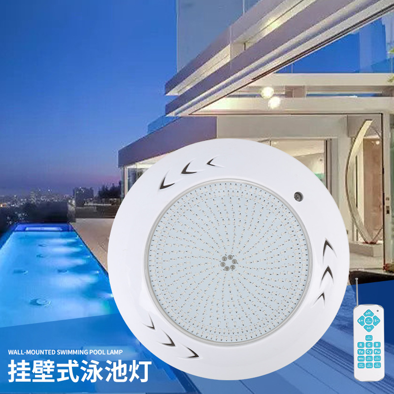 Outdoor best-selling wall-mounted swimming pool light, led stainless steel underwater light, waterproof swimming pool underwater light full figure