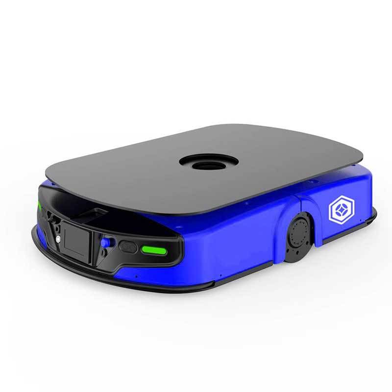 Point-to-point lifting and handling robot SLAM laser/QR code unmanned warehouse logistics latent agv trolley details Picture