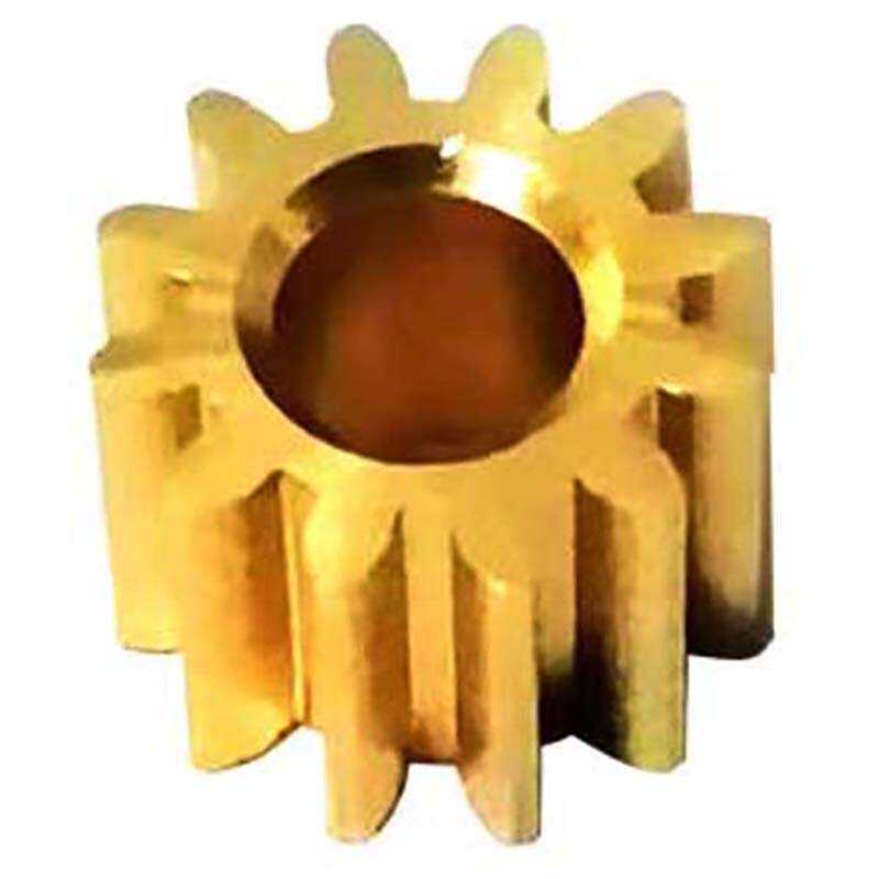 A comprehensive collection of 0.5 module copper gear 12-tooth 2/2.3/3.17mm hole outer diameter 7mm motor spindle gear accessories Item Picture