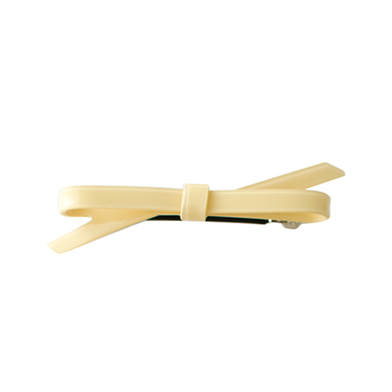 Sweet and cool style acetate bow hair clip, ins spring clip, Korean hair clip, women's hair accessory edge clip, bangs top clip Item Picture