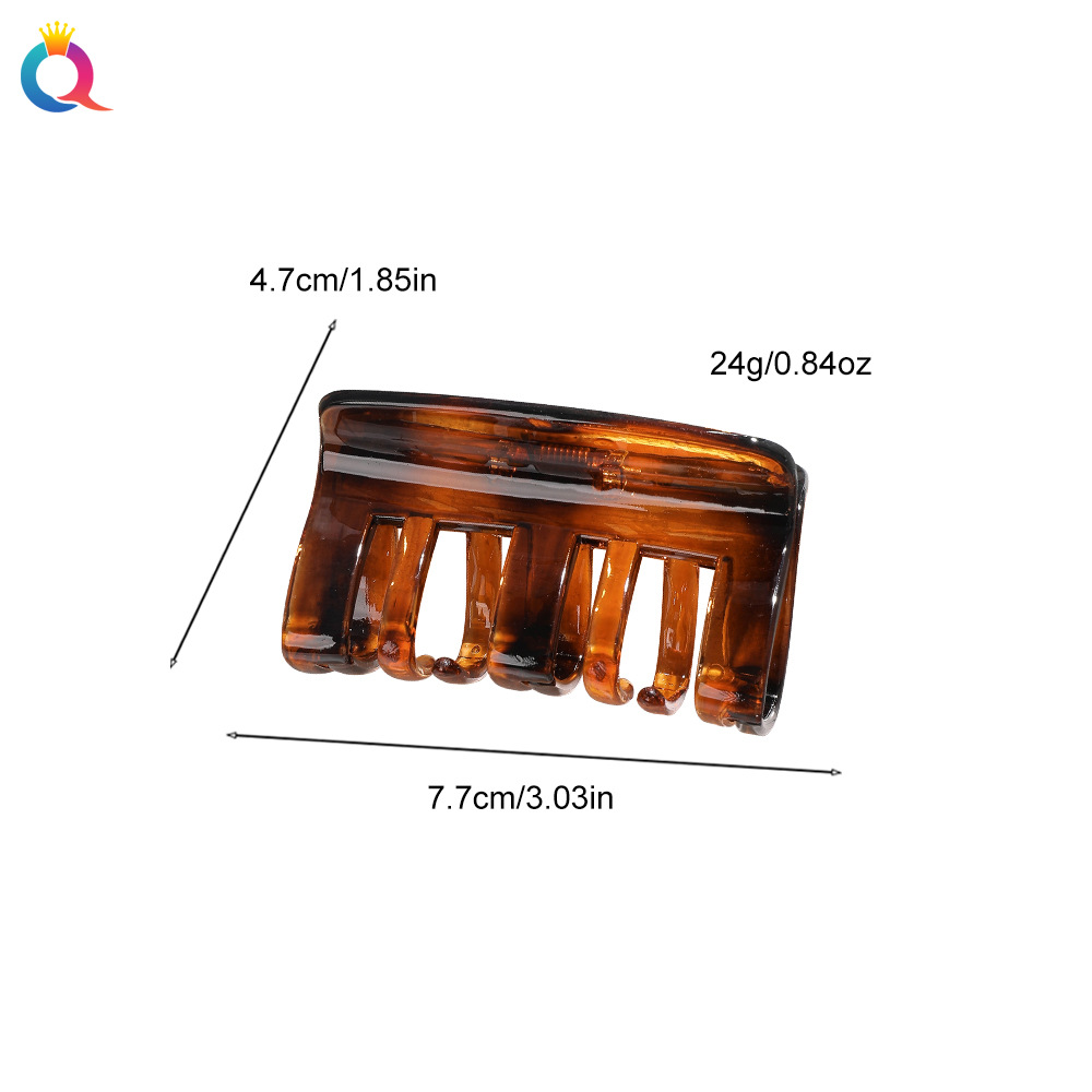 Qiyue Cross-border Hair combs, hairpins, high-end hairpins, shark hairpins for the back of the head, women's hair grips, hair accessories wholesale Application Scenario