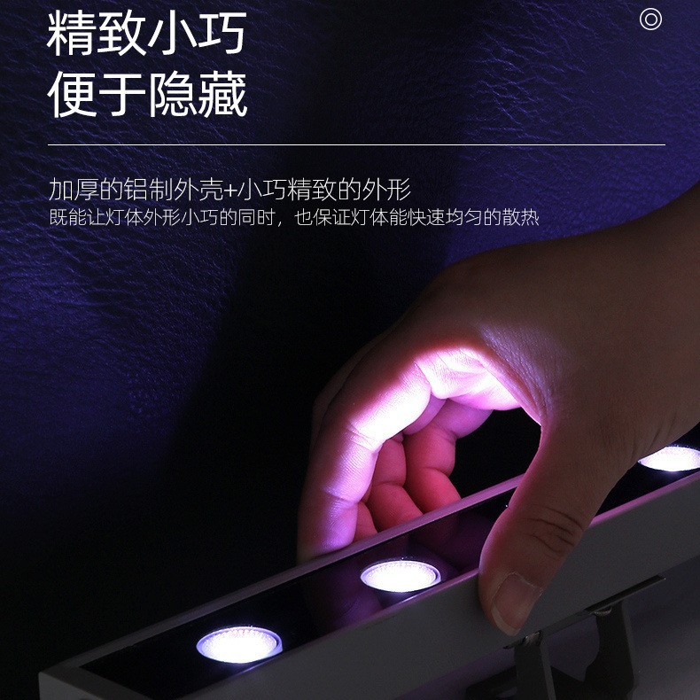 LED wall-washing lights, special outdoor lighting waterproof strip lights, floodlights, and long strip lights for building exterior wall lighting Specification drawing