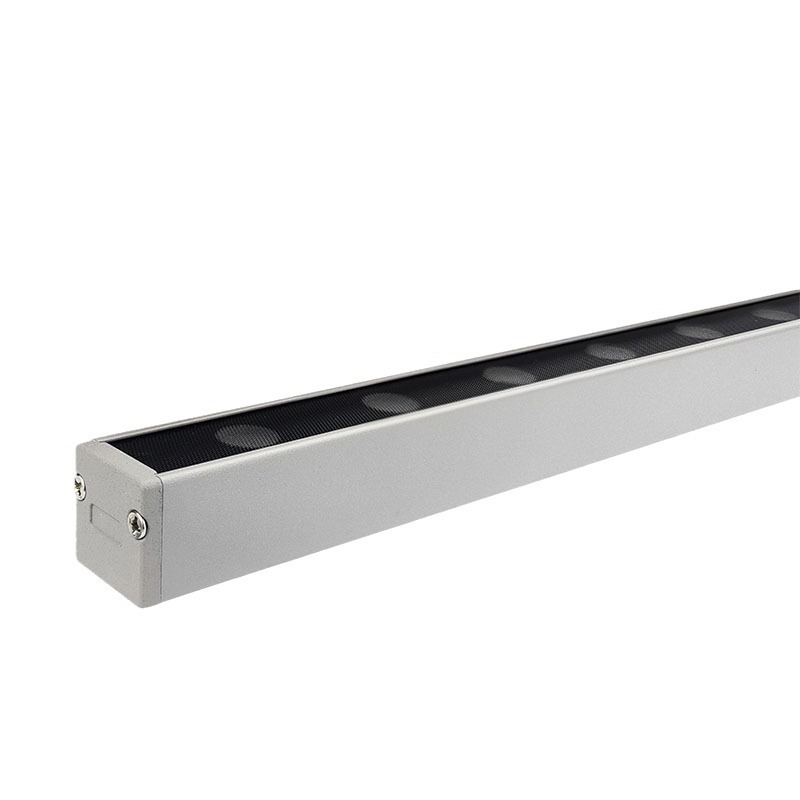 Outdoor waterproof exterior wall spotlights, baffle panels, bridge lights, 18W, 24WLED wall-washing lights, 72W strip contour lights, curtain wall lights Application Scenario