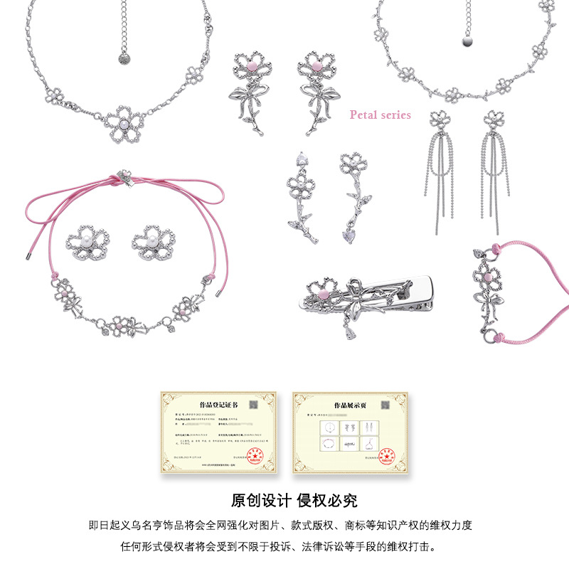 Summer new hollowed-out flower earrings for women, 925 silver needle, light luxury style, niche stud earrings, fashionable and versatile earrings wholesale Application Scenario