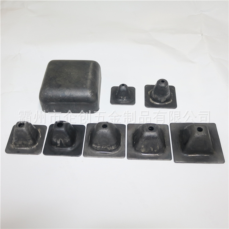 Supply 50 square tubes of stacker bowls, conical stacker feet, conical adjustable feet, stacker frame feet, bowls and cups full figure