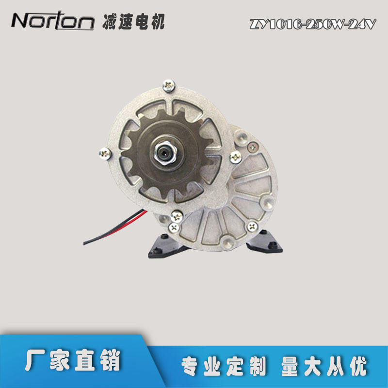 Factory direct supply of 36V brushed DC gear motor for wheelchairs and small equipment motors full figure
