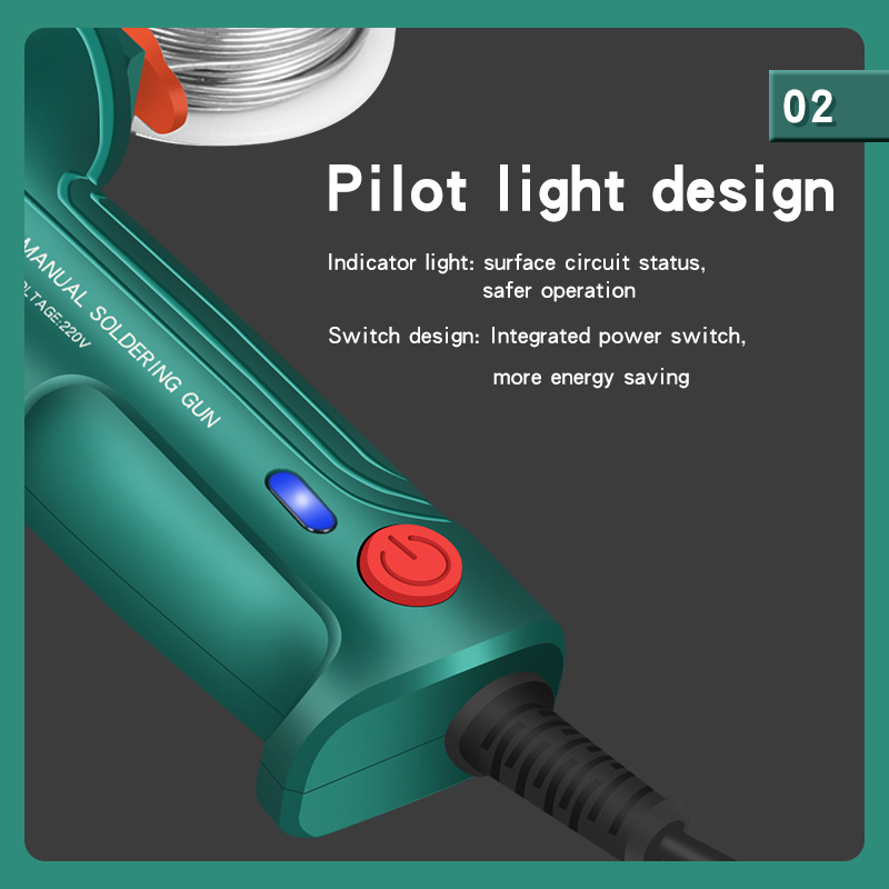 Cross-border selection of portable soldering guns, external heating type, manual soldering, handheld soldering gun sets, and automatic soldering guns Application Scenario