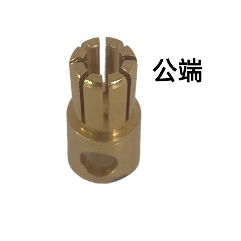 Hot-selling supply of high-quality 6.0MM banana plugs, gold-plated banana plugs, and male and female remote control model connectors details Picture