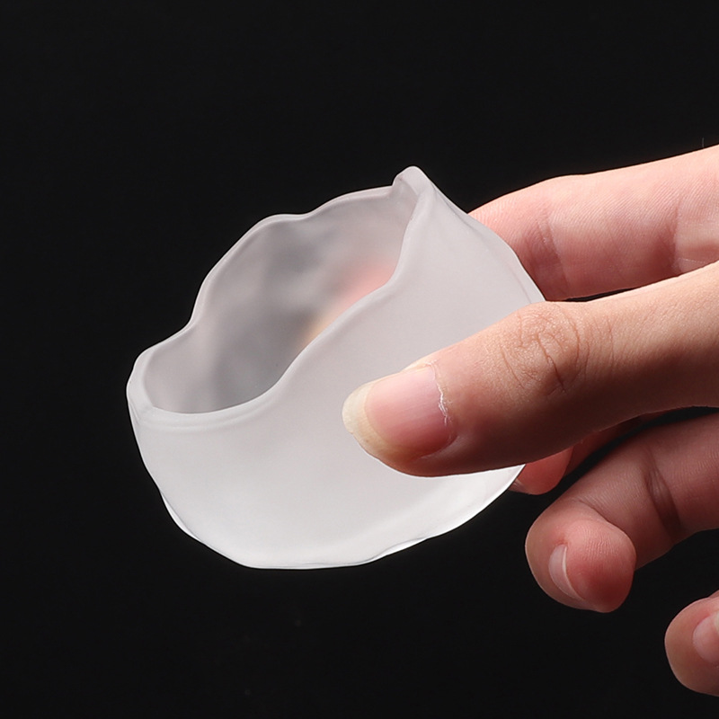 Wholesale of Japanese-style glass cups, household crystal glass master cups, single cups for tea tasting, commercial Gongfu tea cups and tea sets Application Scenario
