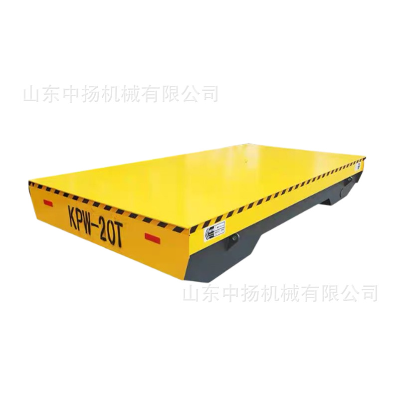 Trackless electric flat car, 1-ton, 2-ton, 3-ton, 5-ton low-voltage rail-mounted electric ground flat car, transport and handling vehicle, flatbed car Specification drawing