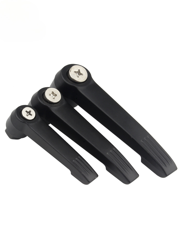 The internal and external threads of the locking handle screws are adjustable. The 7-shaped handle L-shaped hand handle screws are M6, M8, M10/M12 Item Picture