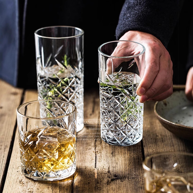 "Horse Racing Vintage Engraved Glass whisky, spirits, Mojito cocktail glass, household wholesale. full figure