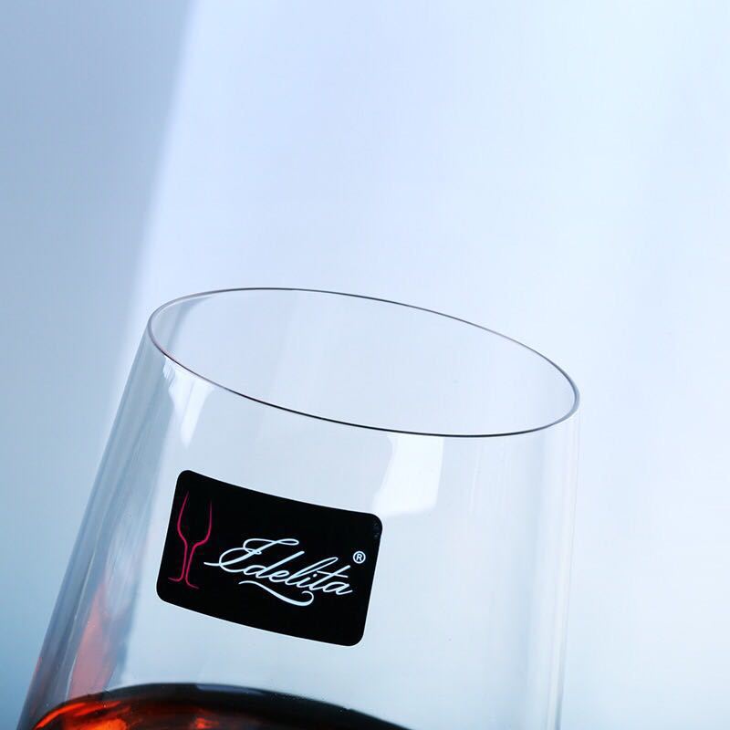 Idelita crystal glass red wine glasses, home highball glasses, Bordeaux red wine glasses, Burgundy glasses Specification drawing
