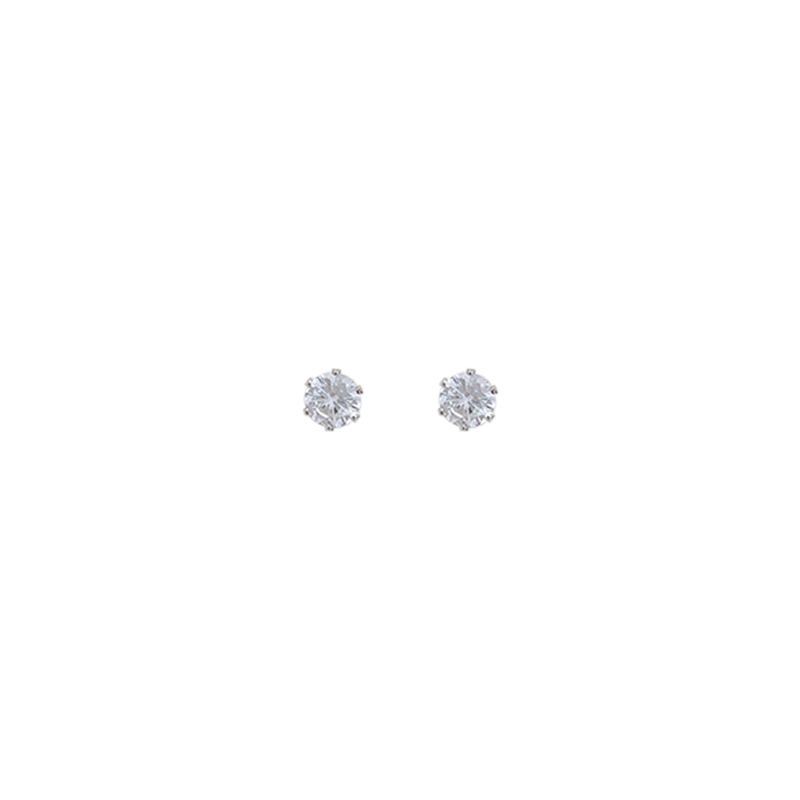 Exquisite and simple zircon stud earrings for women on Instagram, with a cold style and a high-end feel, are unique and fashionable internet-famous items Item Picture