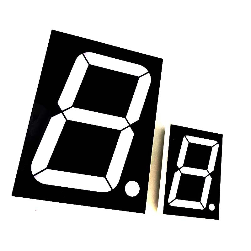 The 4-inch 1-digit digital tube red light 40101 co-positive and co-negative time counter display board is directly supplied by the manufacturer Specification drawing