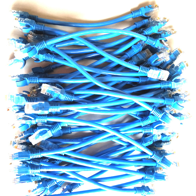 Super Category 5 and Category 6 oxygen-free copper finished network patch cords 0.2 0.3 0.5 0.8 1 1.5 2 2.5 3 M Item Picture