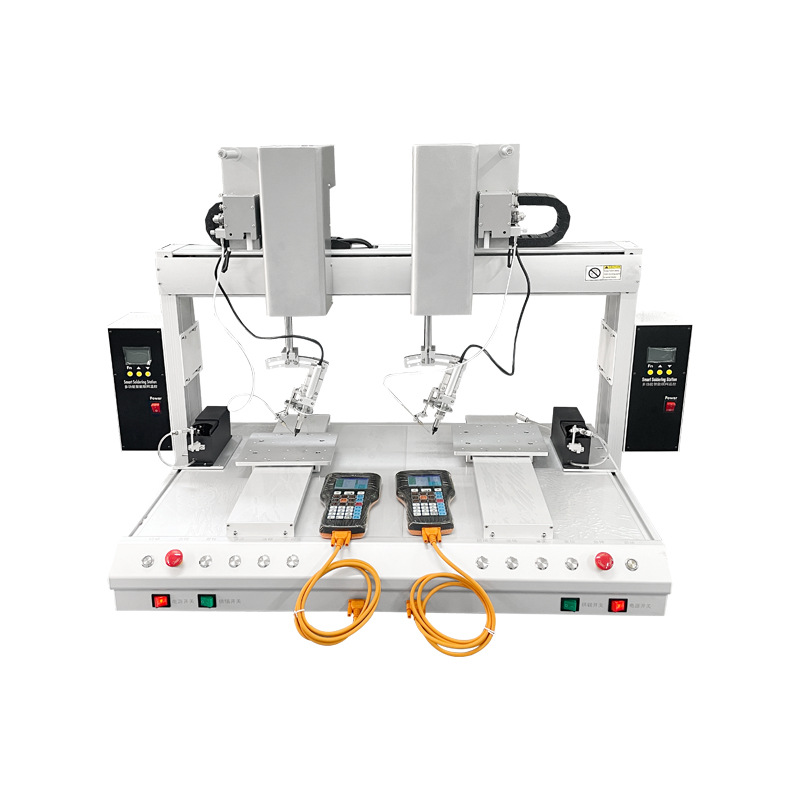 Fully automatic soldering machine, PCB circuit board electronic component insertion soldering, spot soldering, wire bonding, high-power soldering machine Specification drawing