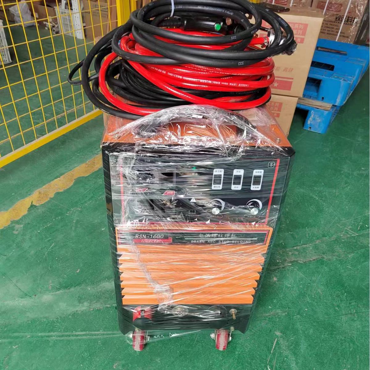 Portable stud welding machine, shear stud welding machine, arc stud welding machine RSN-1600 stud welding machine in stock Specification drawing
