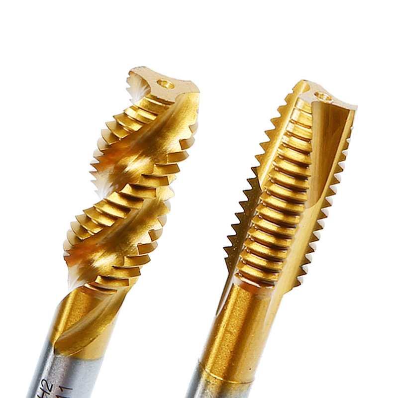 Titanium-coated spiral tap coating machine for tapping spiral blind hole taps, chip removal M2, M3, M4, M5, M6 Item Picture