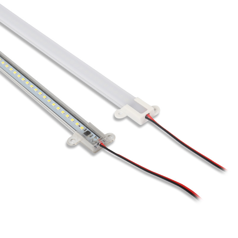 0220V high-brightness LED hard light strip linear light strip, shelf, cabinet, wardrobe, shoe cabinet, shelf board light, display cabinet high-brightness light strip Item Picture