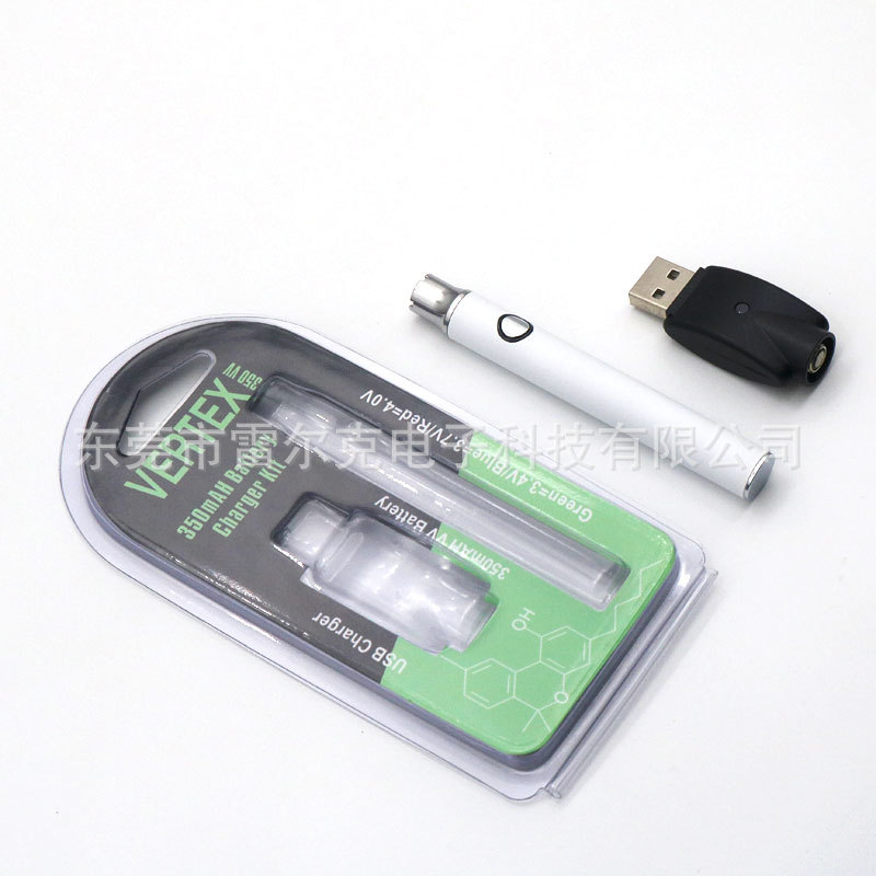 Preheated battery VERTEX350mAh, 11.2mm diameter, three-level voltage regulating battery, soldering iron battery Specification drawing