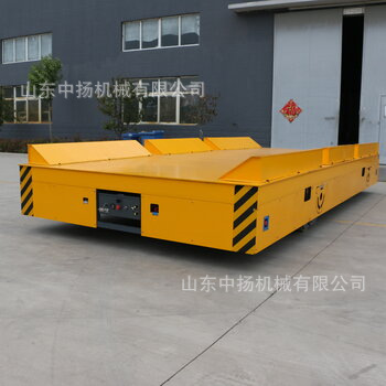 Trackless electric flat car, 1-ton, 2-ton, 3-ton, 5-ton low-voltage rail-mounted electric ground flat car, transport and handling vehicle, flatbed car details Picture