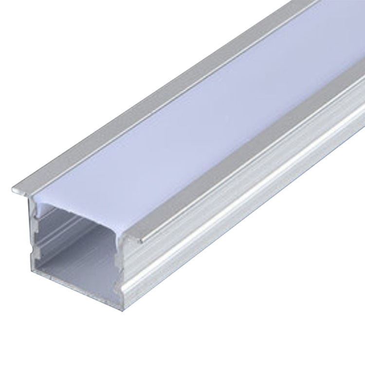 Aluminum alloy light trough exposed linear light, LED linear light, embedded linear light strip, no main light source factory Item Picture