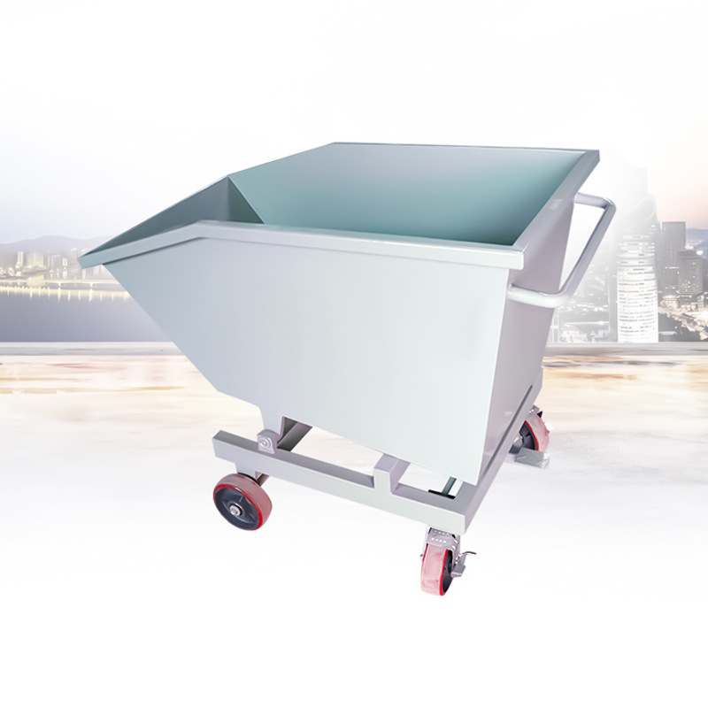 Tipping bucket chip collection vehicle, iron chip collection vehicle, aluminum chip, iron cutting waste material vehicle, machining center chip removal vehicle details Picture