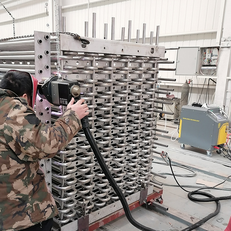 American Welding MWP HVAC Refrigeration pulse TIG argon arc all-position tube sheet welding machine, stainless steel tube sheet automatic welding machine Application Scenario