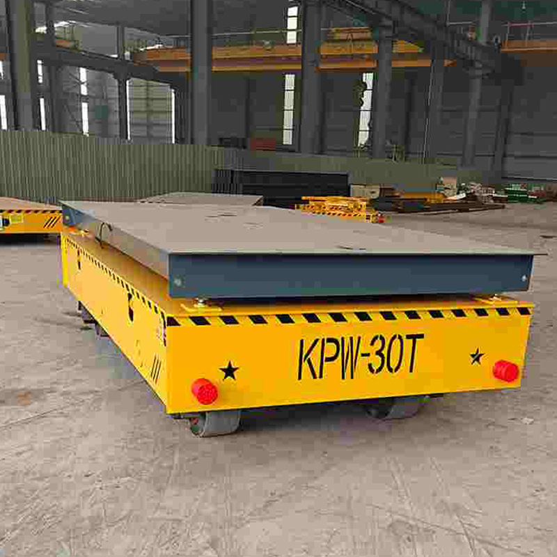 Electric flatbed car, intelligent remote control track electric flatbed car, site workshop flatbed car, handling car, trackless flatbed car Application Scenario