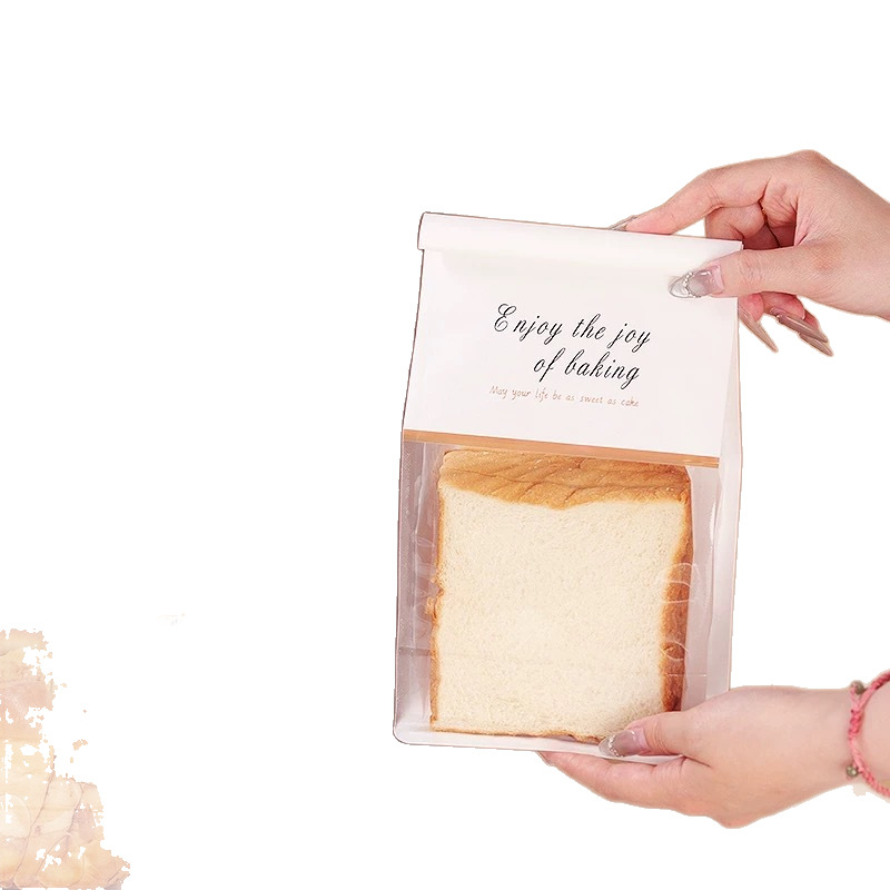 Toast bread packaging bags, sliced toast croissants, cookies, mochi packing bags, baking wire self-sealing bread bags Item Picture