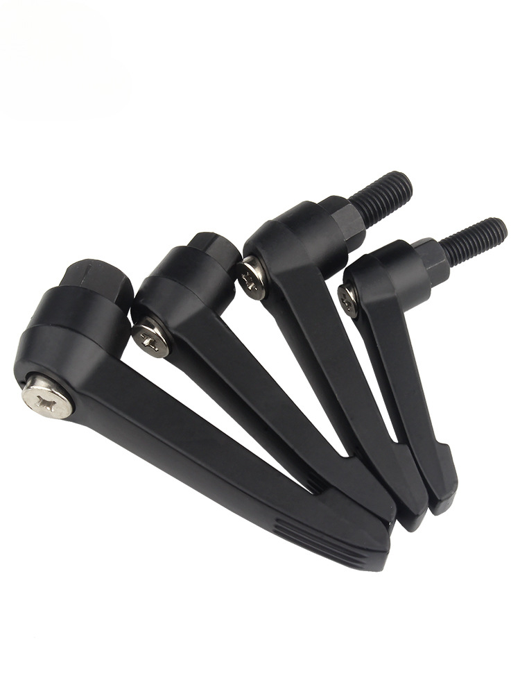 The internal and external threads of the locking handle screws are adjustable. The 7-shaped handle L-shaped hand handle screws are M6, M8, M10/M12 details Picture