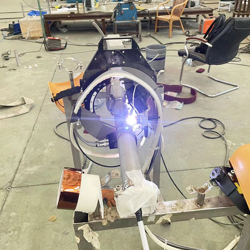 Open pipeline automatic argon arc welding machine, pipe welding machine equipment, stainless steel oil pipe welding machine, fully automatic Application Scenario