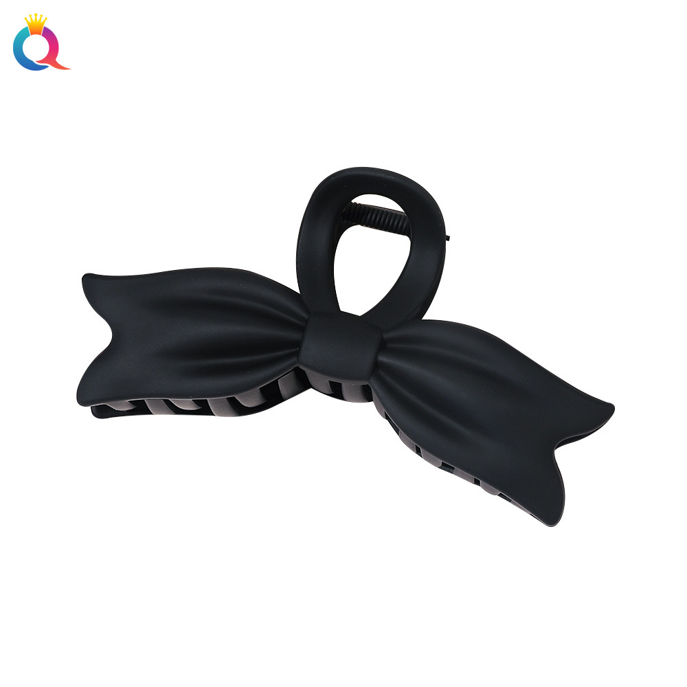 Qiyue Cross-border Bow Hairpin for Women, large, elegant updo hair clip, shark clip hair accessory wholesale Item Picture