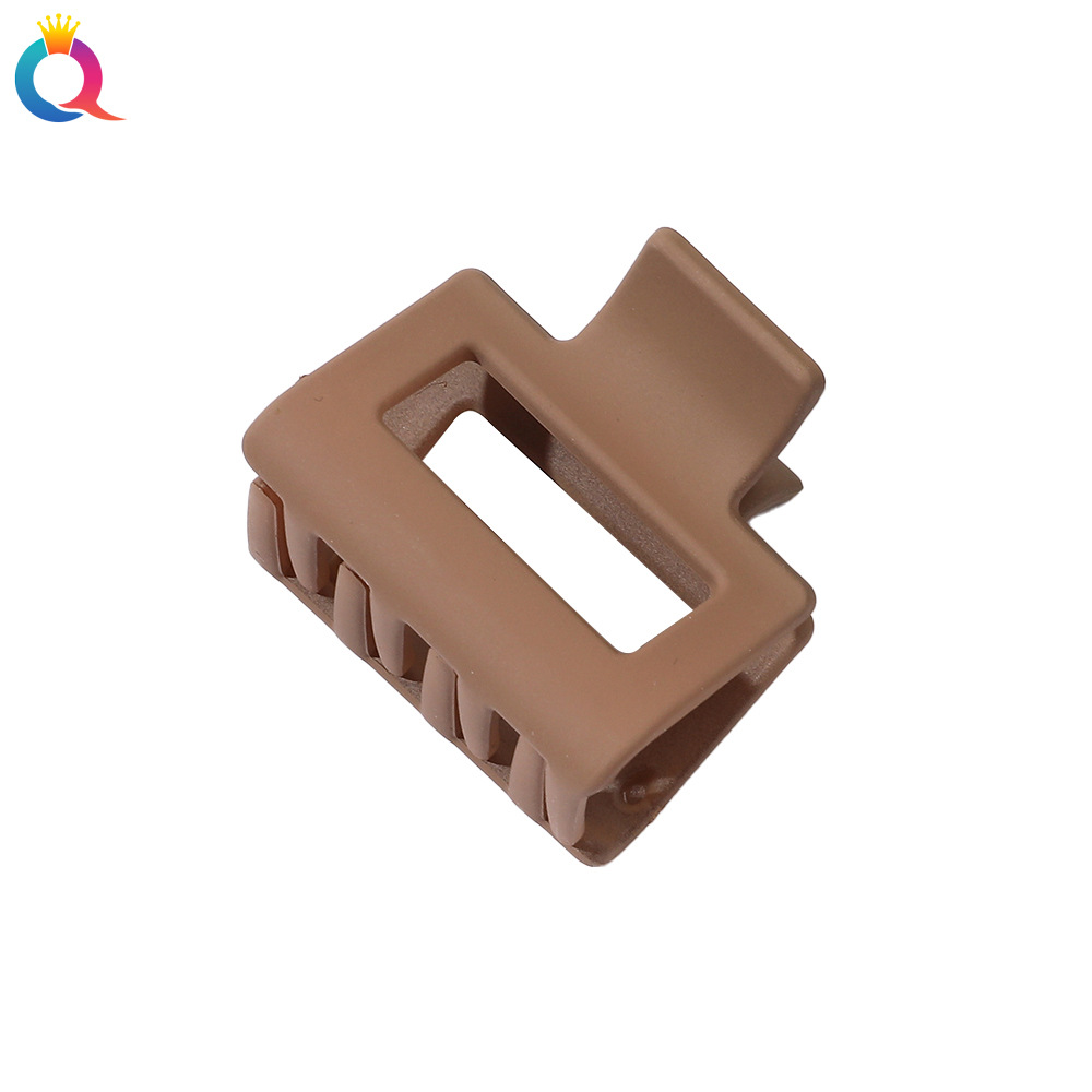 Qiyue Amazon Cross-border matte high ponytail Grab Clip small hair clip, versatile shark clip hair accessories for going out Item Picture