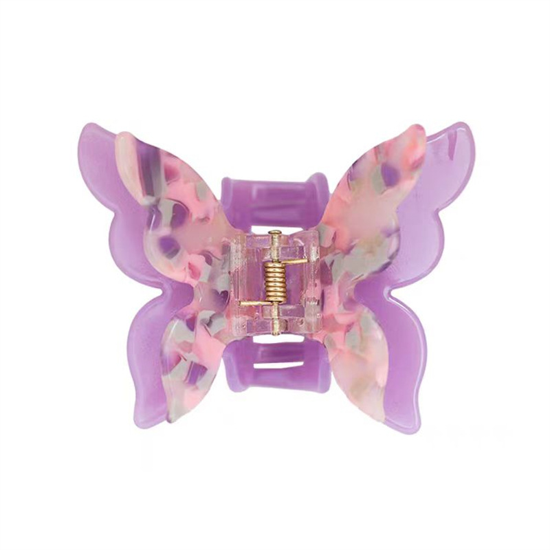 Thickened acetic acid material! Double-layer bow, cute and lively. The back of the head is a hair-grabbing shark clip for girls Item Picture