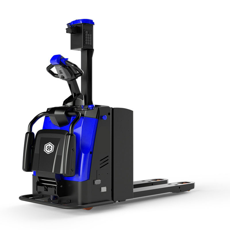 Laser latent lifting type stacker loading and unloading pallet AGV unmanned forklift long-distance pedal automatic transport vehicle Application Scenario