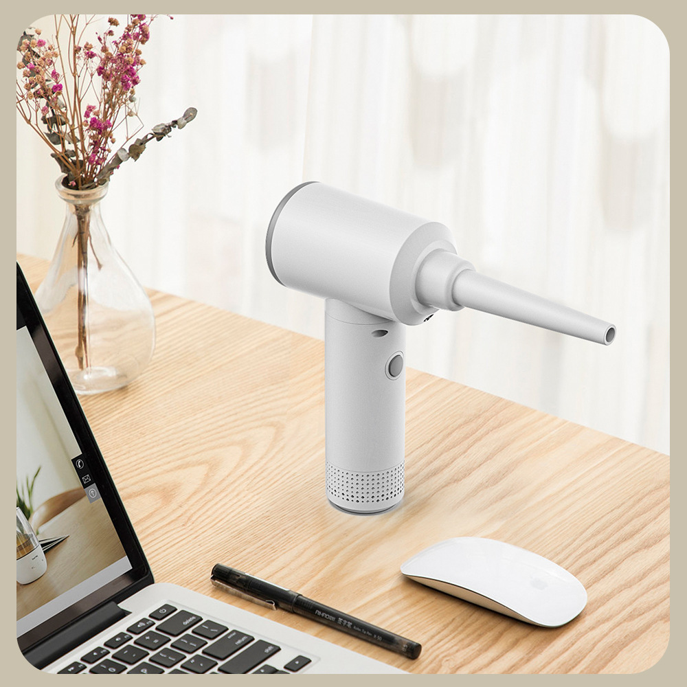 New cross-border private mold electric dust blower, handheld high-power strong wind computer host keyboard wireless dust collector Specification drawing